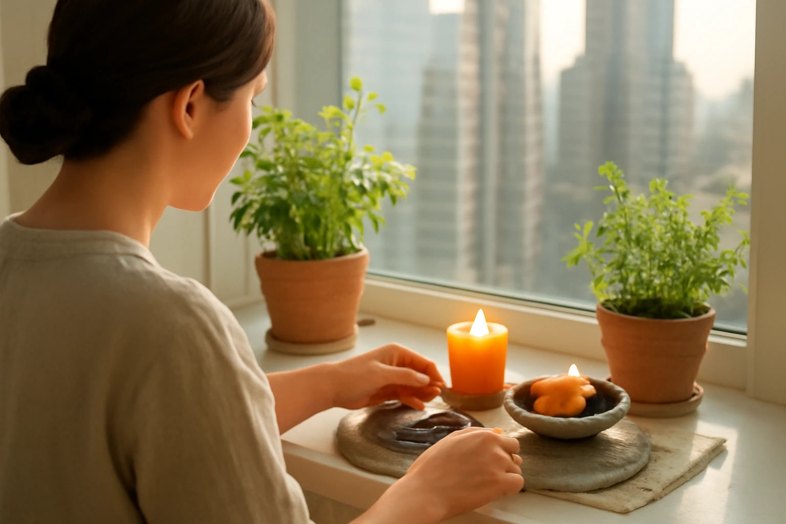 Cúng cô hồn ở chung cư không có sân: bày lễ ở đâu cho phải phép và không phiền hàng xóm