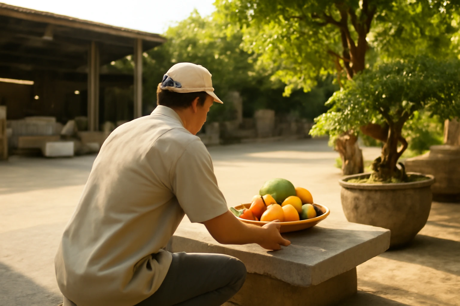 Cúng cô hồn tại nhà xưởng, kho bãi: chọn chỗ bày lễ xa vùng cháy nổ và giữ an toàn cho công nhân