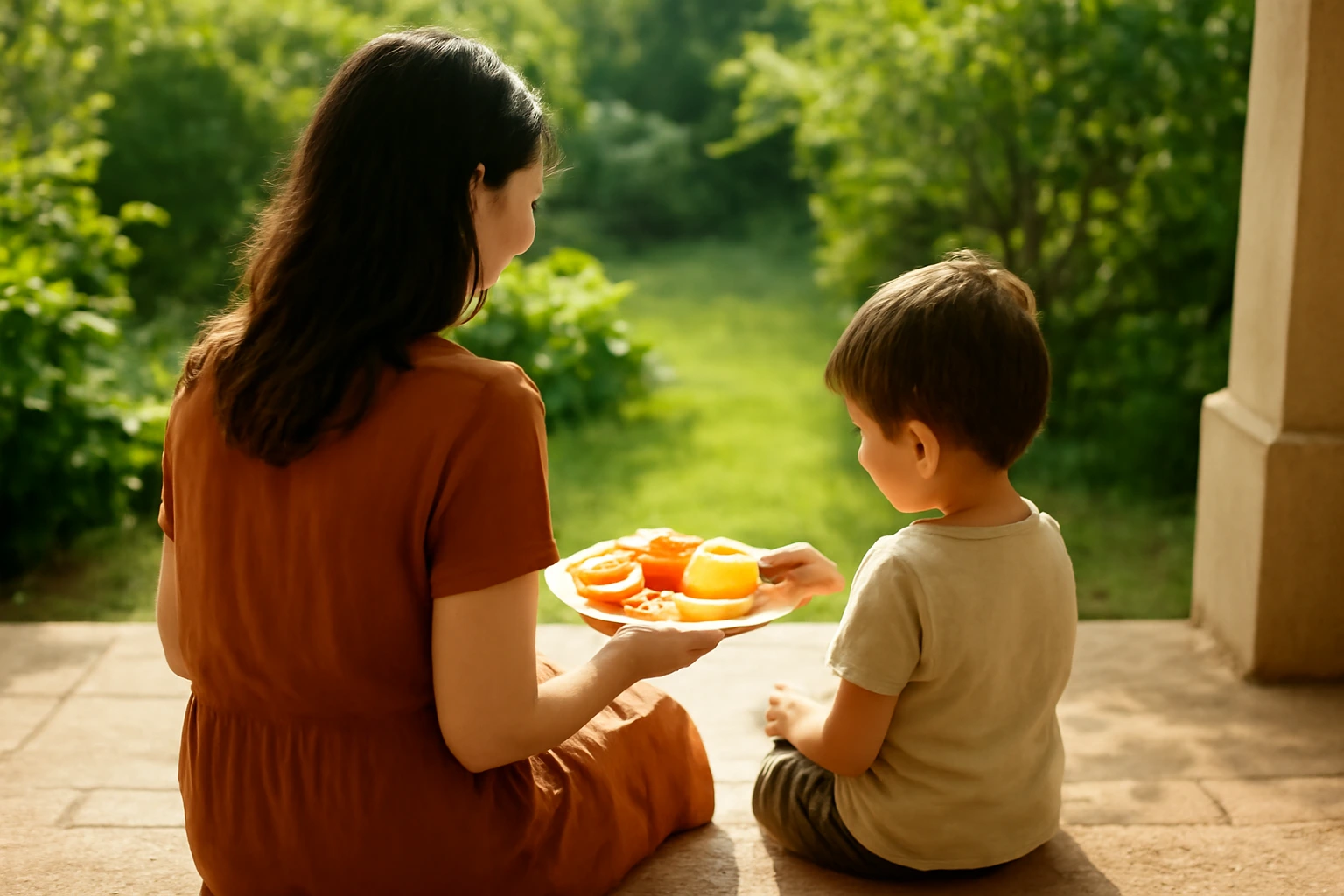 Nói với trẻ nhỏ về tháng cô hồn: giải thích bằng lòng thương thay cho chuyện ma doạ trẻ